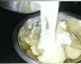 A picture of step 2 of Aloo ki chaat.