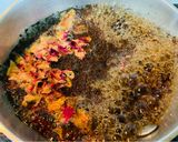 A picture of step 2 of Saffron Rose Tea.