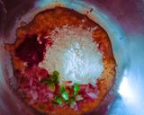 A picture of step 2 of Crispy monsoon cheesy corn and sprout moong nugget.
