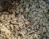 A picture of step 4 of Khichdi (Urad Dal Khichdi).