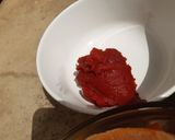A picture of step 3 of Yam porridge (with pumpkin).