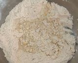 Foto langkah ke 2 dari resep Roti manis, KSB dan trik menguleni dg handmixer.