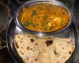 A picture of step 11 of Paneer and Cheese Butter Masala.