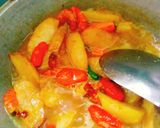 Foto langkah ke 3 dari resep Kaleyo Santan Udang Kentang.
