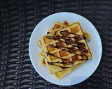 Foto langkah ke 4 dari resep Keto waffle flourless.