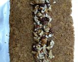 A picture of step 2 of Kunafa Mabrouma with Nuts.