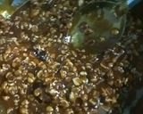 A picture of step 2 of Groundnut chikki.