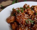 Foto langkah ke 7 dari resep Dakgangjeong (Ayam Goreng Krispi Saus Madu ala Korea).