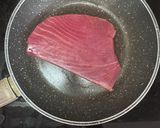 Foto del paso 3 de la receta: Medallón de atún con vegetales salteados