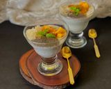 A picture of step 5 of Healthy Chia, Gond Katira & Mango Parfait.