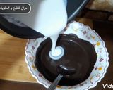 صورة لخطوة 5 من وصفة غناش الشوكولاكة وسر ليكون متماسك