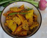 A picture of step 7 of Turnips or Shalgam Pickle.