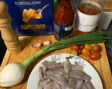 Foto del paso 1 de la receta: Pasta con puntillitas