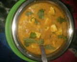 A picture of step 7 of Shahi paneer.