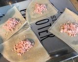 Une image de l'étape 3 de Petits ballotins chèvre jambon blanc.