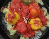 A picture of step 9 of Stuffed Capsicum.