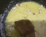 A picture of step 3 of Custard halwa.