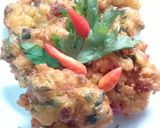 Foto langkah ke 9 dari resep Bakwan jagung udang Malang.