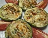 Foto del paso 3 de la receta: Zapallitos Rellenos Con Arroz y Queso / Receta Vegetariana