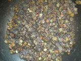 Arroz con salsa de frijol negro