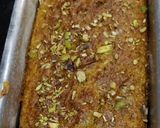 A picture of step 6 of Eggless Whole Wheat Mango Cake.