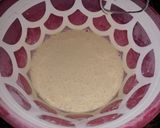 A picture of step 2 of Double Heart cake.