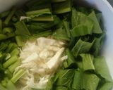 Foto langkah ke 1 dari resep Vegetable with fish meatball.