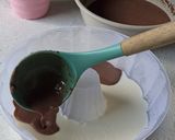Foto langkah ke 4 dari resep Puding Susu Coklat Kopi.