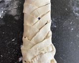 Foto del paso 5 de la receta: Trenza y tapitas de arándano con chocolate