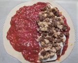 Une image de l'étape 5 de La calzone poulet merguez.