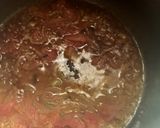 A picture of step 1 of Palak Qeema.