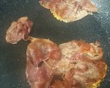 Foto del paso 3 de la receta: Flores de alcachofa con crujiente de jamón