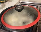 A picture of step 2 of Caramelized Onion.