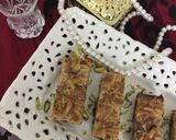 A picture of step 3 of Magic Slice Dry Fruits Slice#EidKiMeethas.