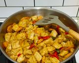 Foto langkah ke 4 dari resep Tumis Tahu Udang Jamur.