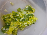 Buñuelos de acelga y zapallito verde