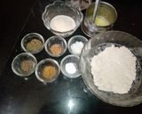 A picture of step 1 of મસાલા પુરી.