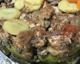 A picture of step 8 of Stuffed Zucchini and Grape Leaves with Chicken Wings.