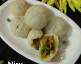 A picture of step 10 of Savoury Sijha Manda Pitha.