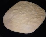 A picture of step 6 of Turkish flat bread.