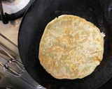 A picture of step 5 of Aloo methi paratha.
