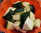 Foto del paso 1 de la receta: Tartitas de calabacín, champiñones y queso