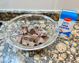 Foto del paso 1 de la receta: Tarta de queso con chocolate y ganache “sin gluten“