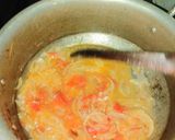 A picture of step 2 of Achari chicken.