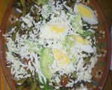 Foto del paso 5 de la receta: Ensalada de verduras con huevo queso y aguacate a la mario.s