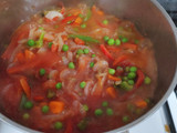 Albóndigas con verduras en la SlowCooker