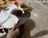 صورة لخطوة 7 من وصفة حلوة القطيفة او الكاشمير بنكهة الكرامال