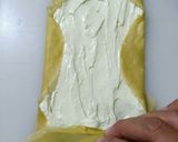 Foto langkah ke 6 dari resep Matcha Crepe Roll Cake.