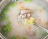Hình bước làm 2 của món Cháo Sườn Khoai Tây Cà Rốt