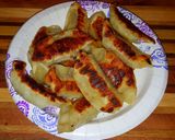 A picture of step 7 of Mike's Pan Seared Pork Wontons Or Pork Pot Stickers.
